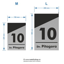 Numar de casa Pitagora