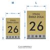 Numar de casa Zola