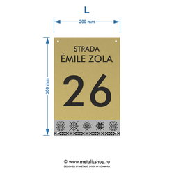 Numar de casa Zola