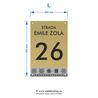 Numar de casa Zola