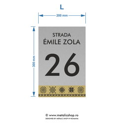 Numar de casa Zola