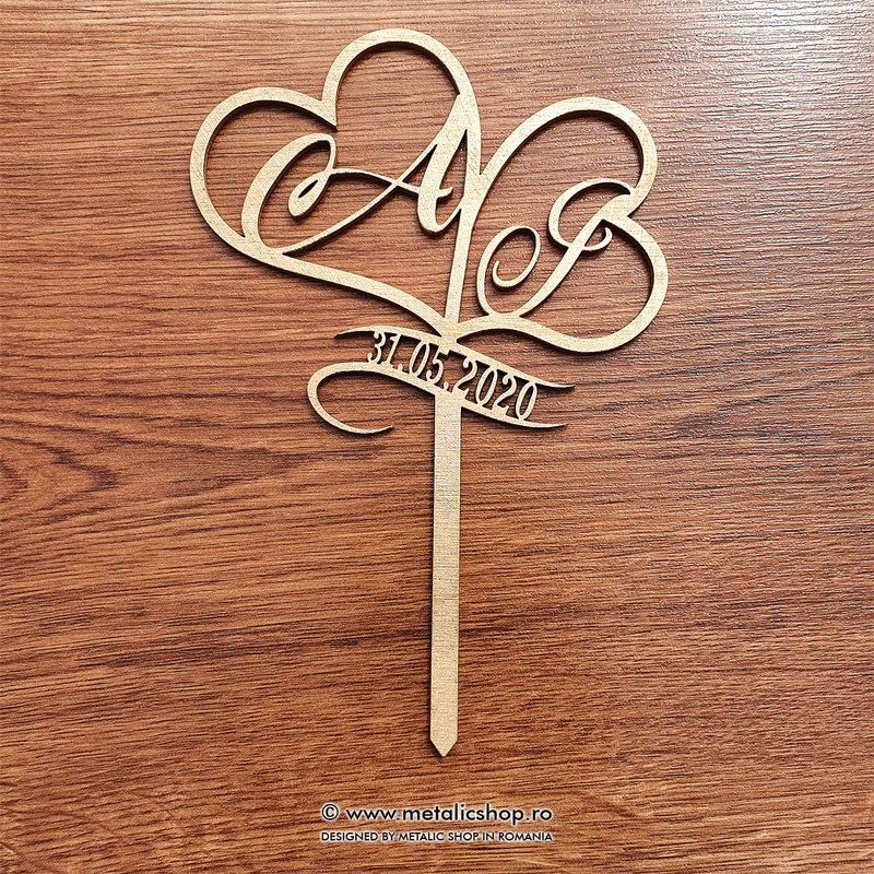 Cake topper Love model 2
