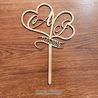 Cake topper Love model 2