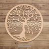 Decoratiune lemn Copacul Vietii