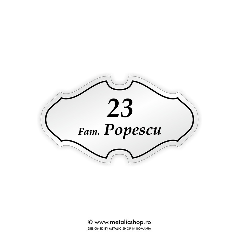 Placuta pentru usa Model 6