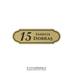 Placuta pentru usa Model 9