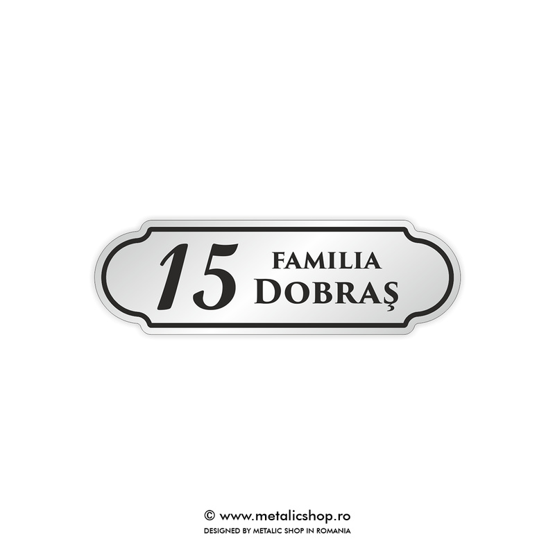 Placuta pentru usa Model 9