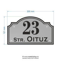 Numar de casa Oituz