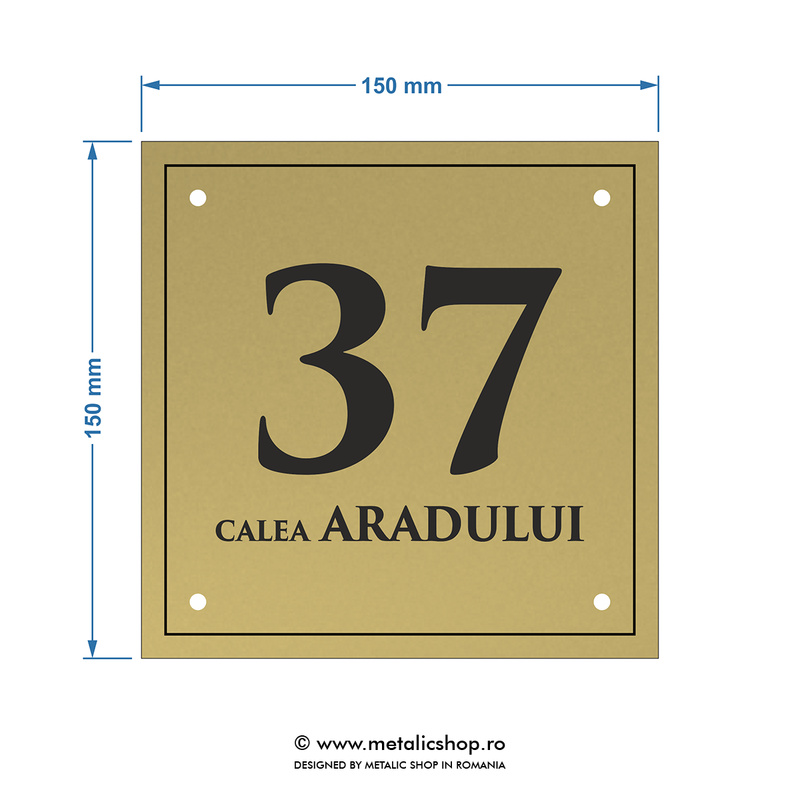 Numar de casa Arad