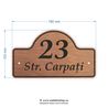 Numar de casa Carpati