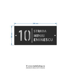 Numar de casa Eminescu