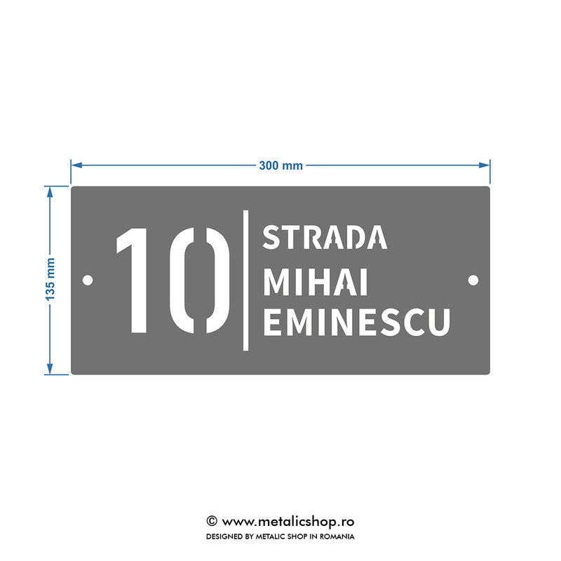 Numar de casa Eminescu