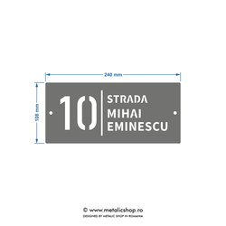 Numar de casa Eminescu