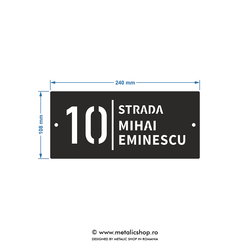 Numar de casa Eminescu