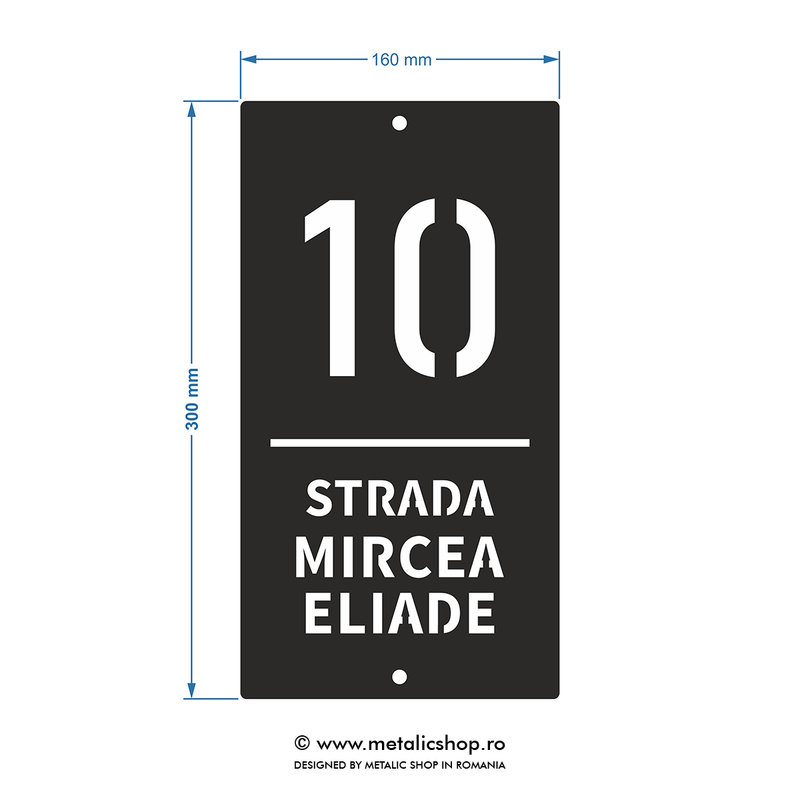 Numar de casa Eliade