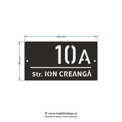 Numar de casa Creanga