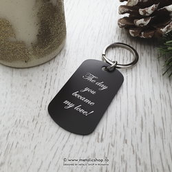 Breloc Love Calendar dreptunghiular