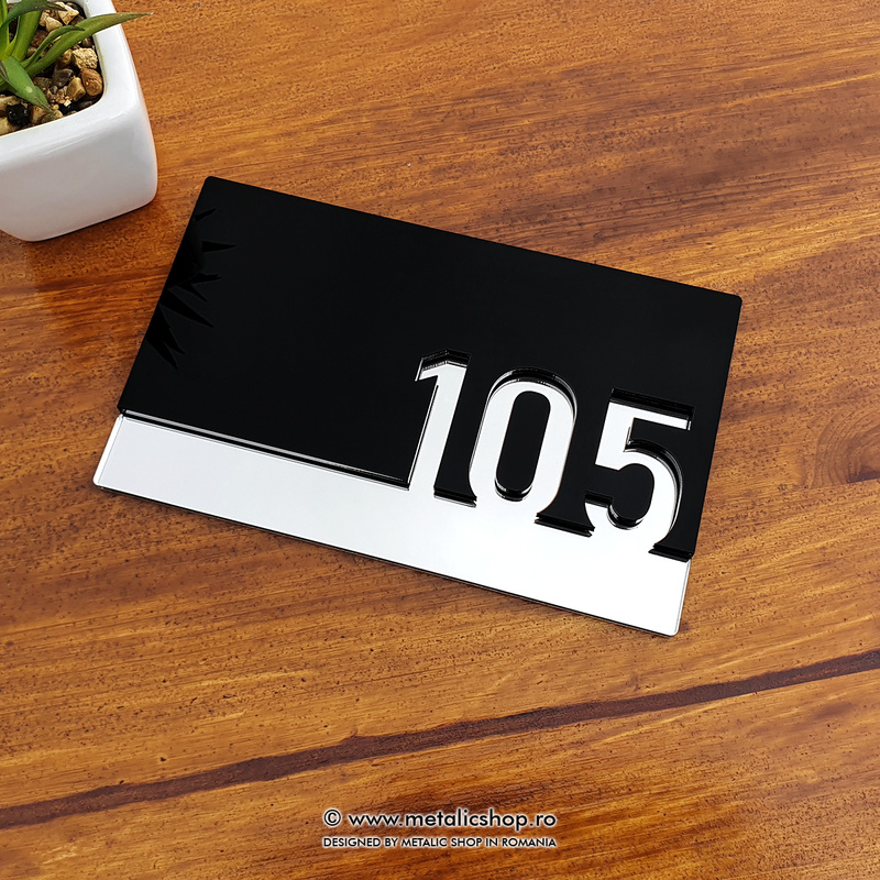 Numar de apartament model 16