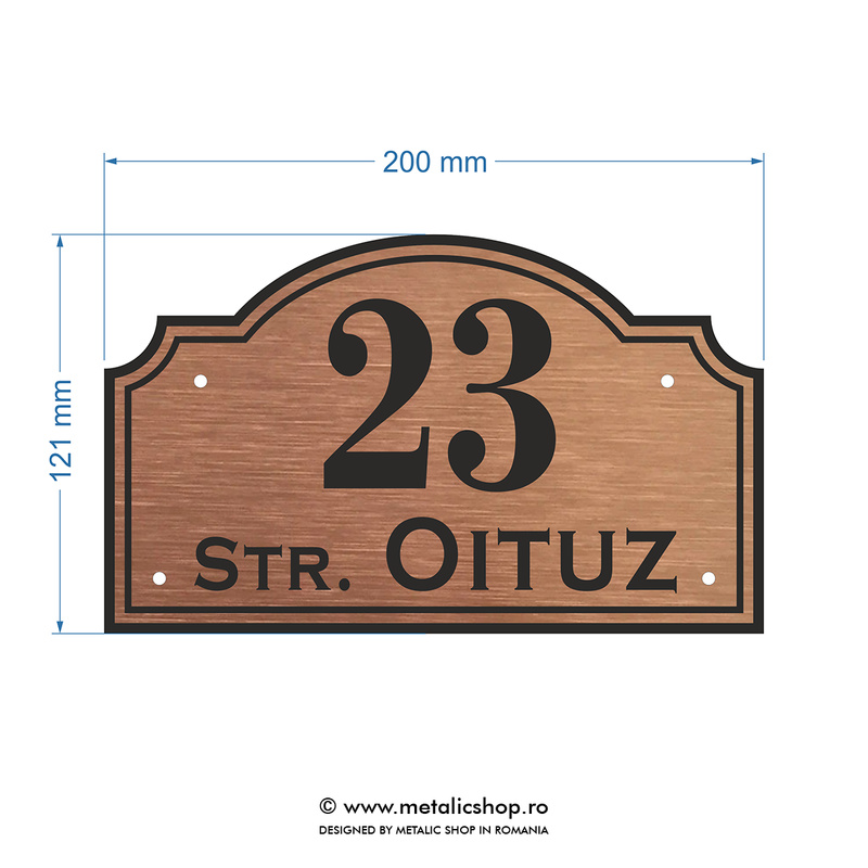 Numar de casa Oituz
