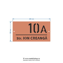 Numar de casa Creanga