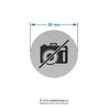 Placuta atentionare "Fotografiat interzis!"