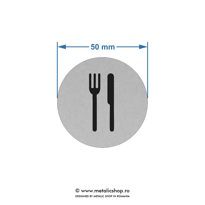 Placuta atentionare "Mancare!"