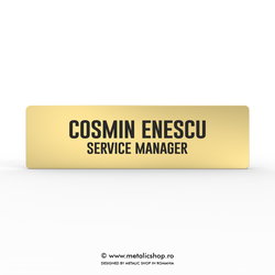 Ecuson metalic