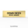 Ecuson metalic
