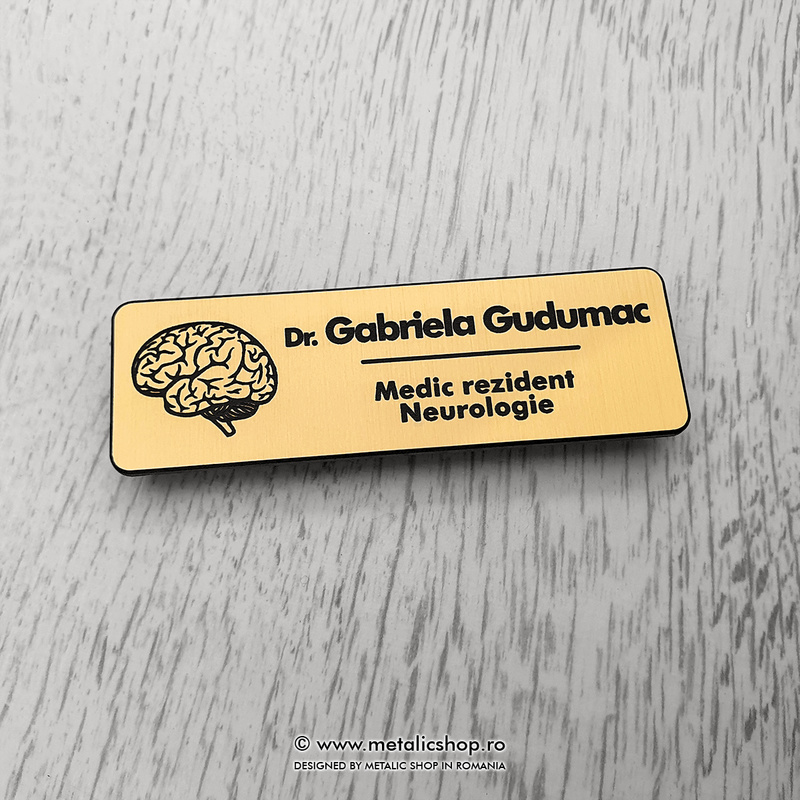 Ecuson cu nume "Neurologie"