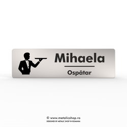 Ecuson metalic "Ospatar"