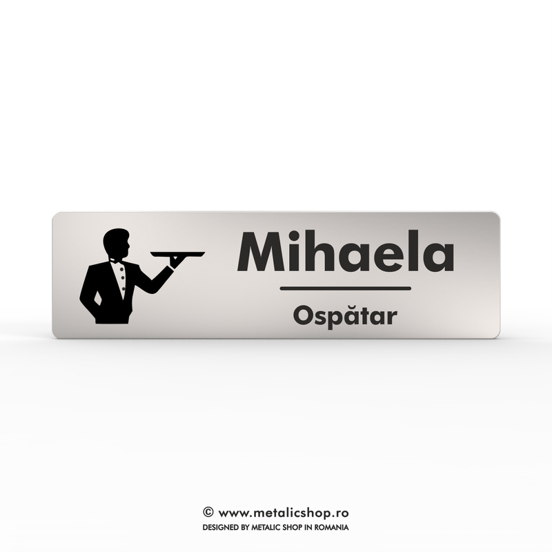 Ecuson metalic "Ospatar"