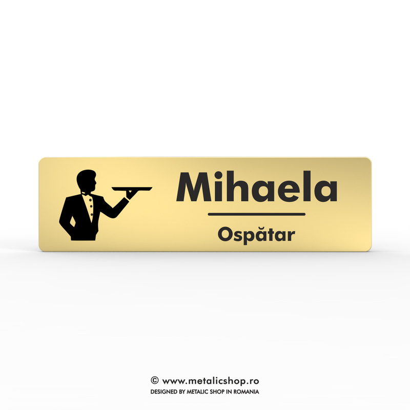 Ecuson metalic "Ospatar"