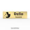 Ecuson metalic "cosmetica"