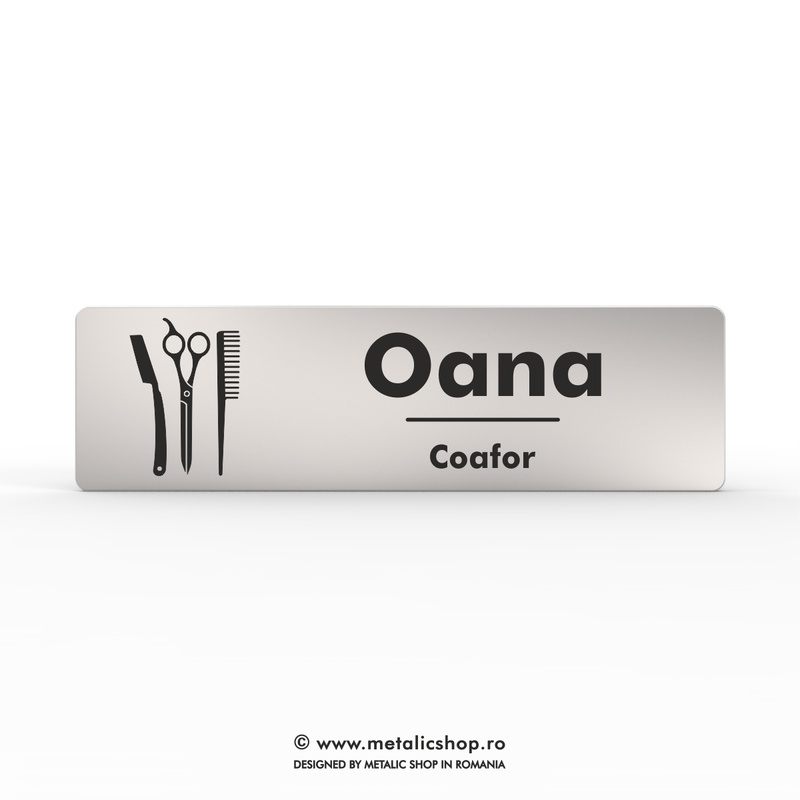 Ecuson metalic "coafor"