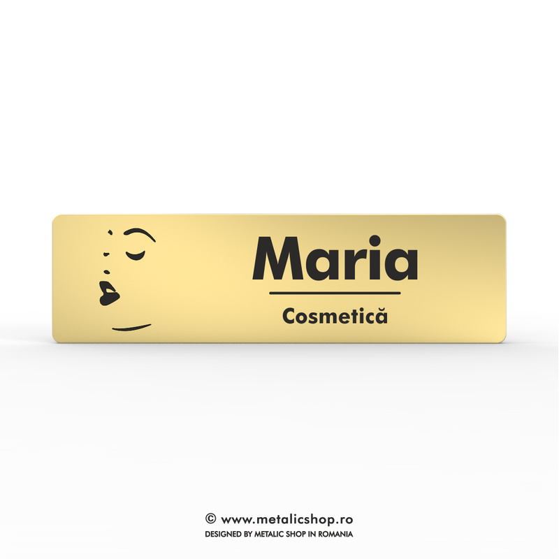 Ecuson metalic "Make-up Artist"