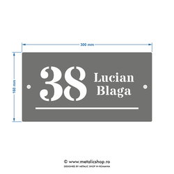Numar de casa Blaga