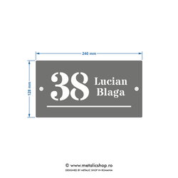 Numar de casa Blaga