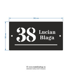 Numar de casa Blaga