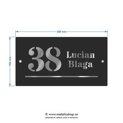 Numar de casa Blaga