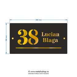 Numar de casa Blaga