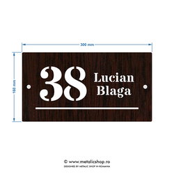 Numar de casa Blaga