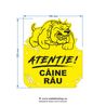 Placheta Caine rau model 3