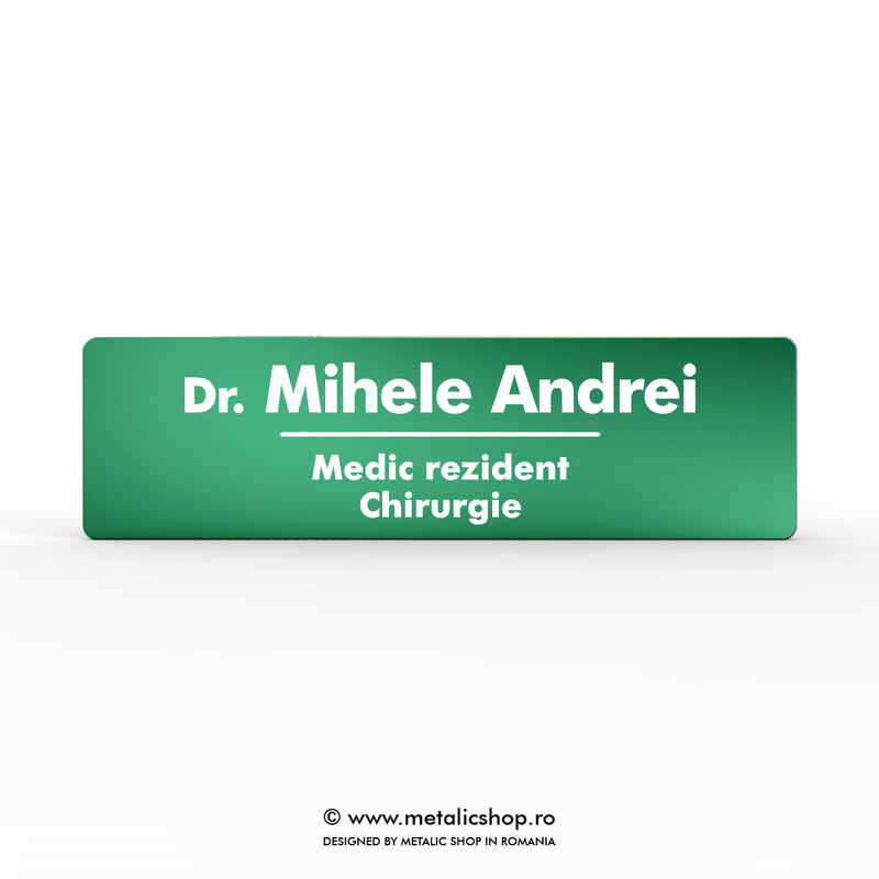 Ecuson metalic "Medici"