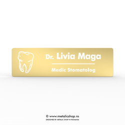 Ecuson metalic "Medici"