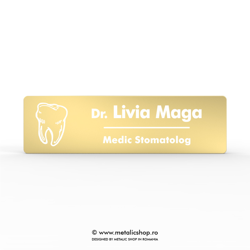 Ecuson metalic "Medici"