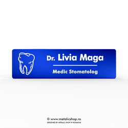 Ecuson metalic "Medici"