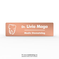 Ecuson metalic "Medici"