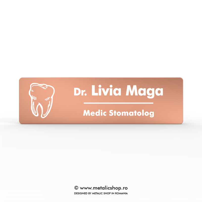 Ecuson metalic "Medici"