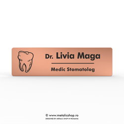 Ecuson metalic "Medici"