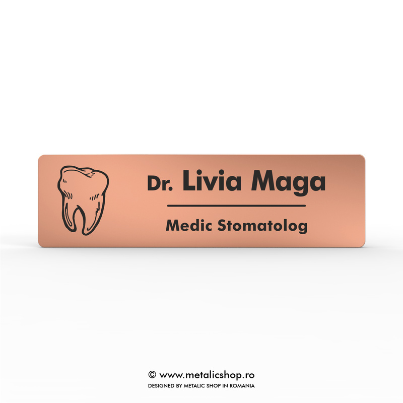 Ecuson metalic "Medici"